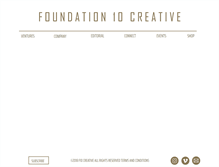 Tablet Screenshot of f10creative.com